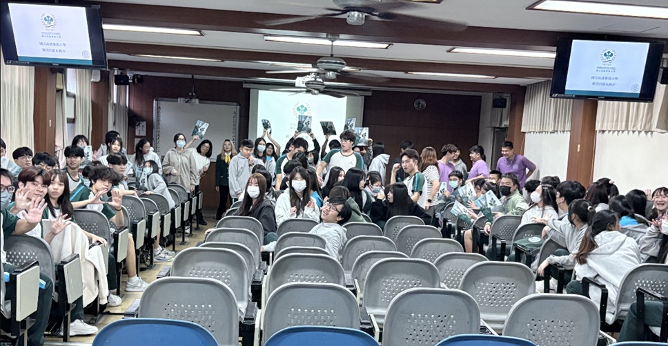 應日系師生赴臺中市私立僑泰高級中學入班招生宣傳活動